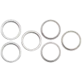 Back Camera Bezel Ring Only Compatible For iPhone 16 Pro / 16 Pro Max (Natural Titanium) (3 Piece Set)
