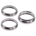 Back Camera Bezel Ring Only Compatible For iPhone 16 Pro / 16 Pro Max (Natural Titanium) (3 Piece Set)